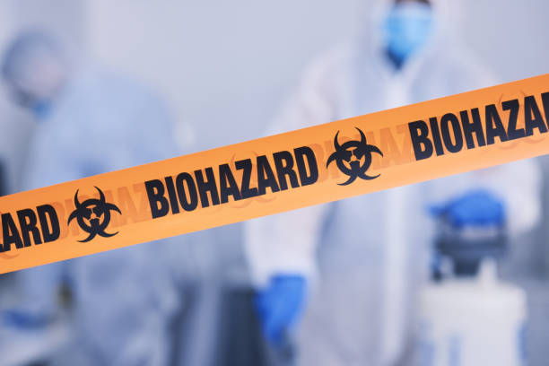 Professional Blood Cleanup technician working in Glendale, MO